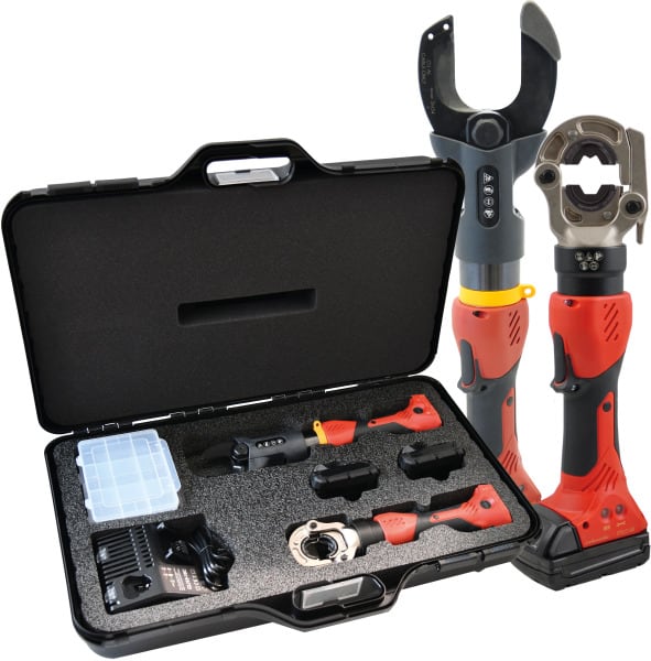 INTERCABLE - Werkzeugset hydr. Pressen/Schneiden STILO60 + STILO-S54