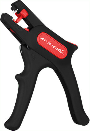 INTERCABLE - Abisolierwerkzeug mit Schneidvorrichtung 0,2 - 6mm², Pistolenform
