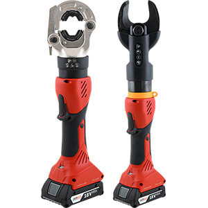 INTERCABLE - Werkzeugset hydr. Pressen/Schneiden STILO60B + STILO-S40B (Bosch-Akku)