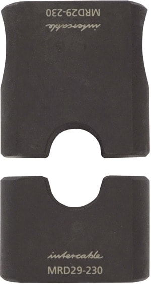 INTERCABLE - Ovalpresseinsatz f. Doppelpresskabelschuhe 2x95mm²