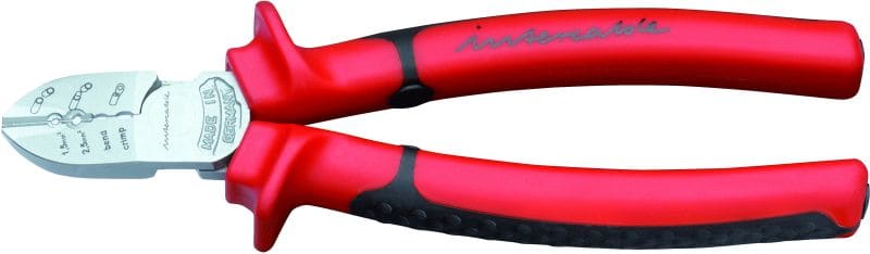 INTERCABLE - Elektriker-Seitenschneider universal mit 4 Funktionen