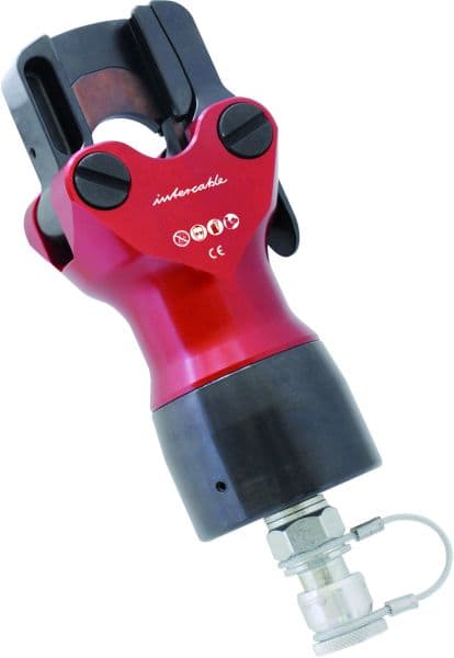 INTERCABLE - Hydraulischer Schneidkopf Al,Cu,Stahl, Ø25mm mit Etui