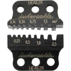 INTERCABLE - i-Rundpresseinsatz f. Aderendhülsen 0,14-2,5mm², 2x0,25-2x1,5mm²