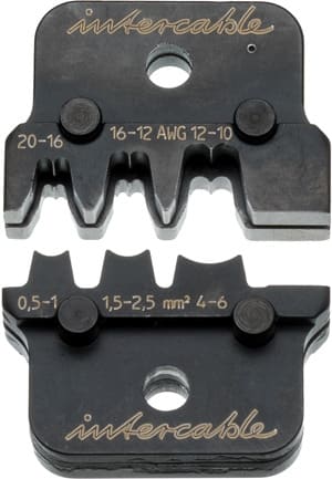 INTERCABLE - Presseinsatz f. nicht isol. Flachsteckverbindungen 0,5-6mm² 6,3mm