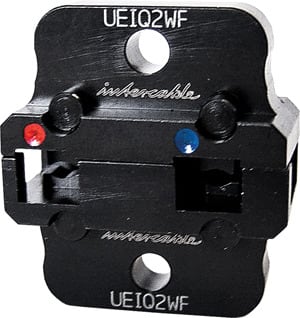 INTERCABLE - Presseinsatz für isolierte Winkelflachsteckhülsen 0,5-2,5mm²