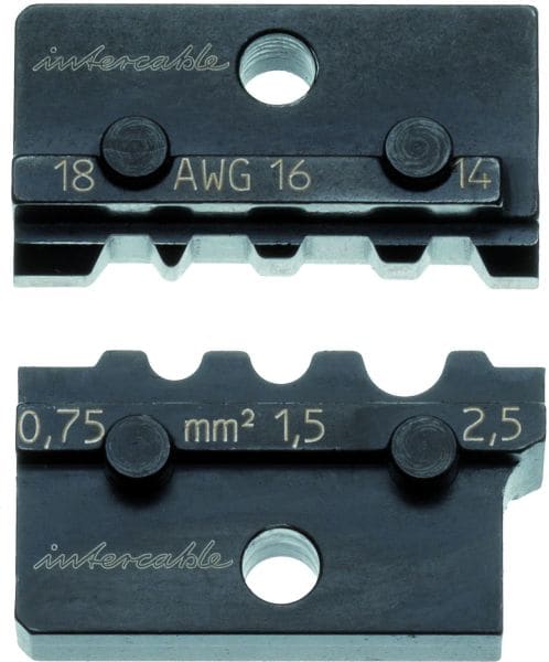 INTERCABLE - Presseinsatz f. Rohrkabelschuhe und Verbinder 0,5-2,5mm²