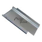 MARZARI - Metalldachplatte für Vaubane/Depose 20,2 x 39 cm, verzinkt