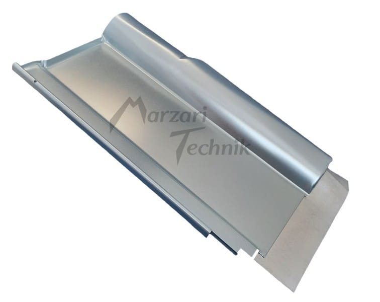 MARZARI - Metalldachplatte Typ RDL Grande 310 lang rot