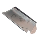 MARZARI - Metalldachplatte für Tonziegel 25x41cm braun