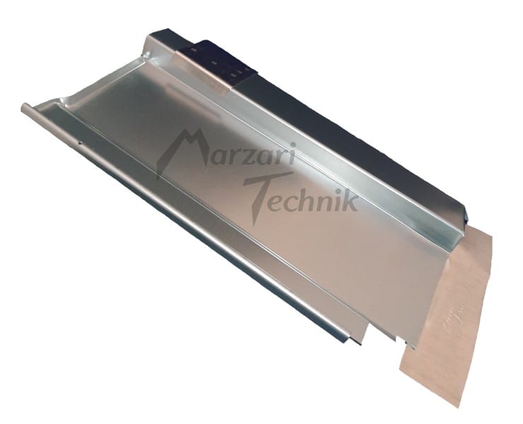 MARZARI - Metalldachplatte Typ Grande280, schwarzgrau