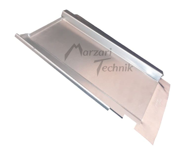 MARZARI - Metalldachplatte Typ Grande312, rot