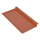 MARZARI - Metalldachplatte Typ HoFa20, verzinkt, Außenmaß:205 x 400 mm