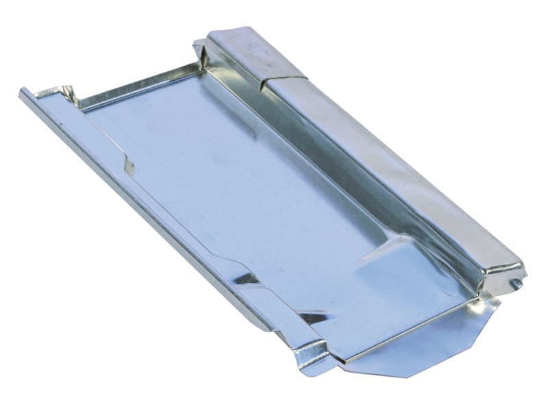 MARZARI - Metallersatzplatte für Tonziegel 25x42 cm RAL8014
