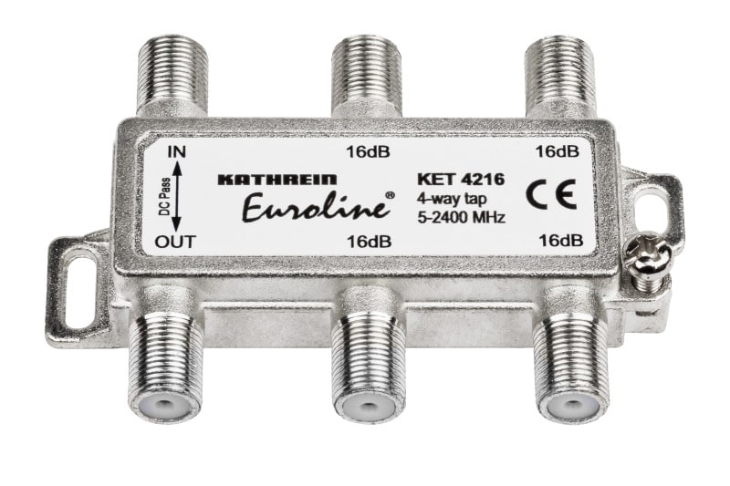 KATHREIN - Abzweiger 4-fach 5-2400MHz 16dB