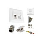 KATHREIN - Kombi Netzwerkdose Keystone Cat.6A 500MHz RJ45 LAN+TV/SAT