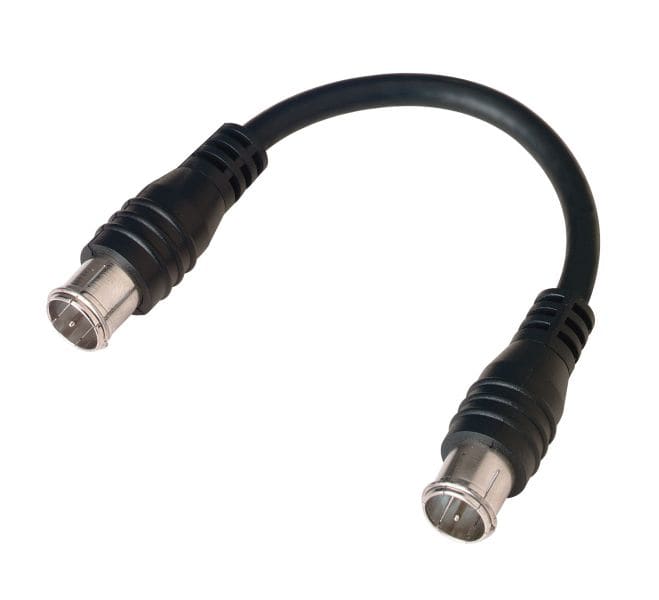 KATHREIN - Verbindungsleitung F-Quick 340mm 2gerade F-Quick-Stecker sw