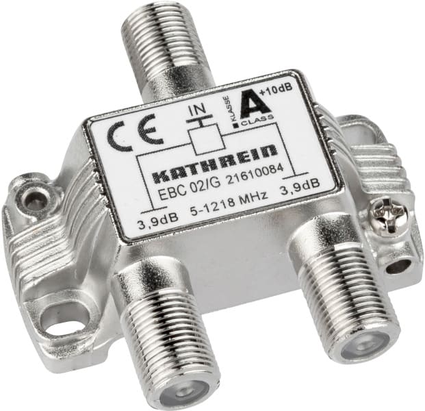 KATHREIN - Verteiler 2-fach 5-1218MHz F-Stecker