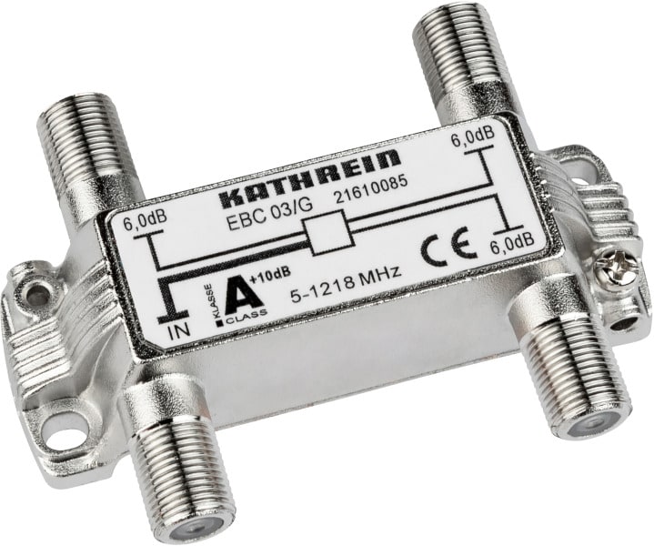 KATHREIN - Verteiler 3-fach 5-1218MHz F-Stecker
