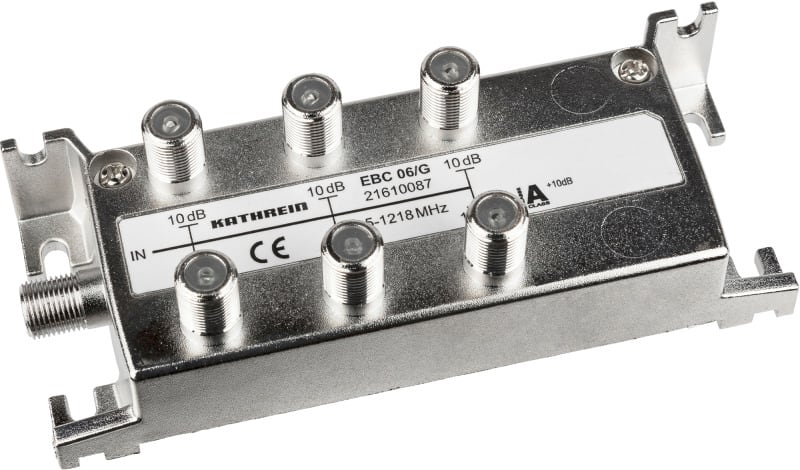KATHREIN - Verteiler 6-fach 5-1218MHz F-Stecker