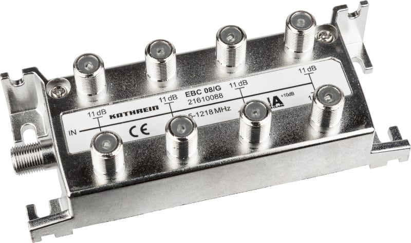 KATHREIN - Verteiler 8-fach 5-1218MHz F-Stecker