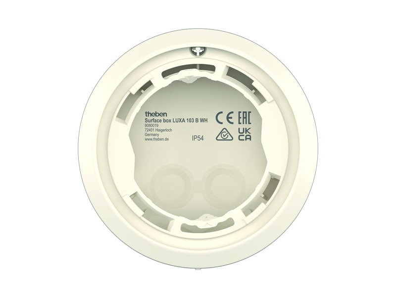 THEBEN AG - AP-Rahmen für Präsenzmelder LUXA 103 KNX und LUXORliving BI360, weiß