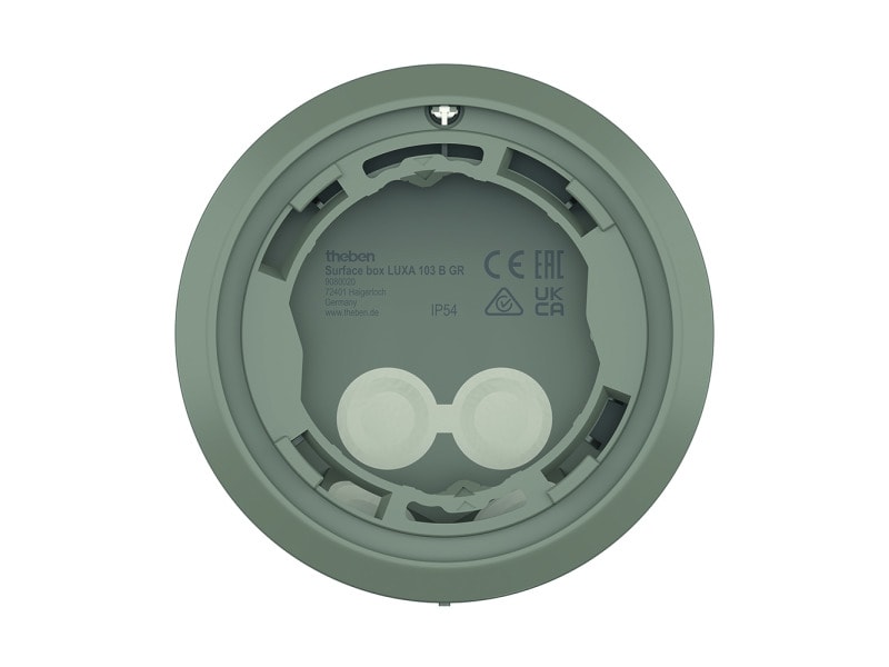 THEBEN AG - AP-Rahmen für Präsenzmelder LUXA 103 KNX und LUXORliving BI360, grau