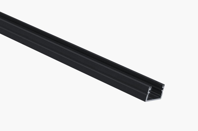 SMARTLED - ALUMINIUM LED Profil ROMA XL 2m schwarz