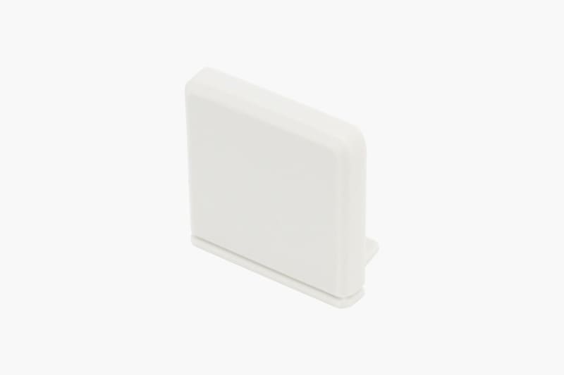 SMARTLED - PVC Endkappe GIZAT für LED Profil GIZA ohne Kabelauslass
