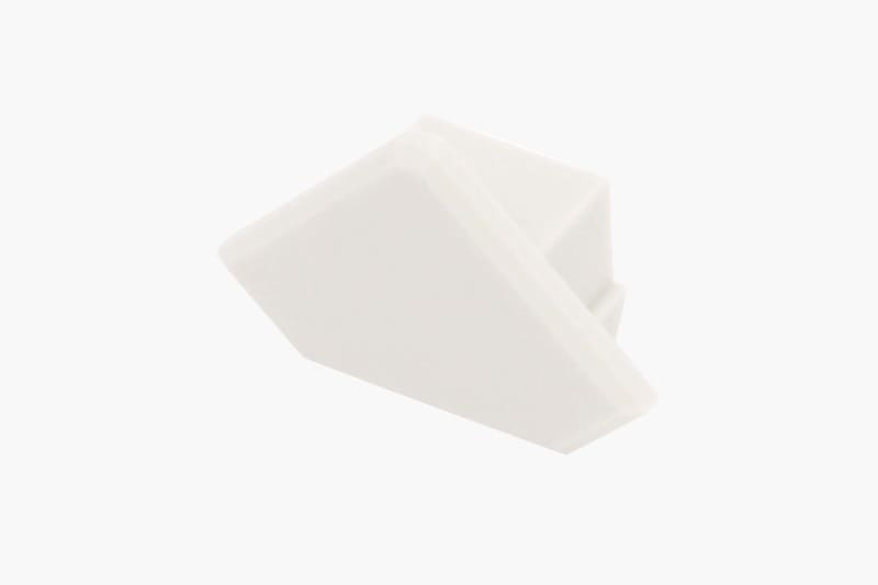 SMARTLED - PVC Endkappe für LED Profil 45 Alu ohne Kabelauslass