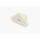 SMARTLED - PVC Endkappe für LED Profil 45 Alu mit Kabelauslass