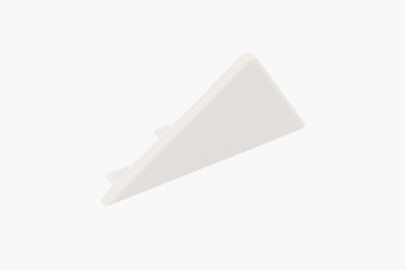 SMARTLED - PVC Endkappe für LED Profil LOC links ohne Kabelauslass