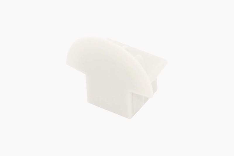 SMARTLED - PVC Endkappe für LED Profil PDS4-K ohne Kabelauslass