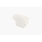 SMARTLED - PVC Endkappe für LED Profil PDS4-K ohne Kabelauslass