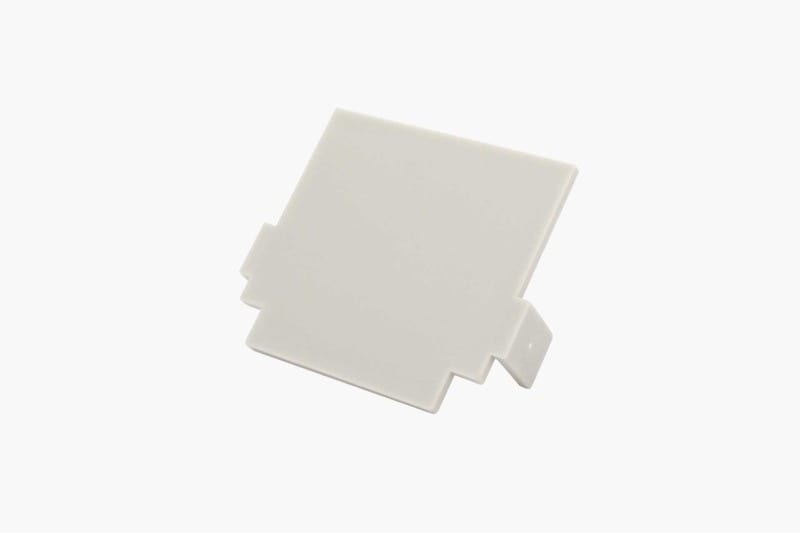SMARTLED - PVC Endkappe für LED Profil TEKNIK-ZM ohne Kabelauslass