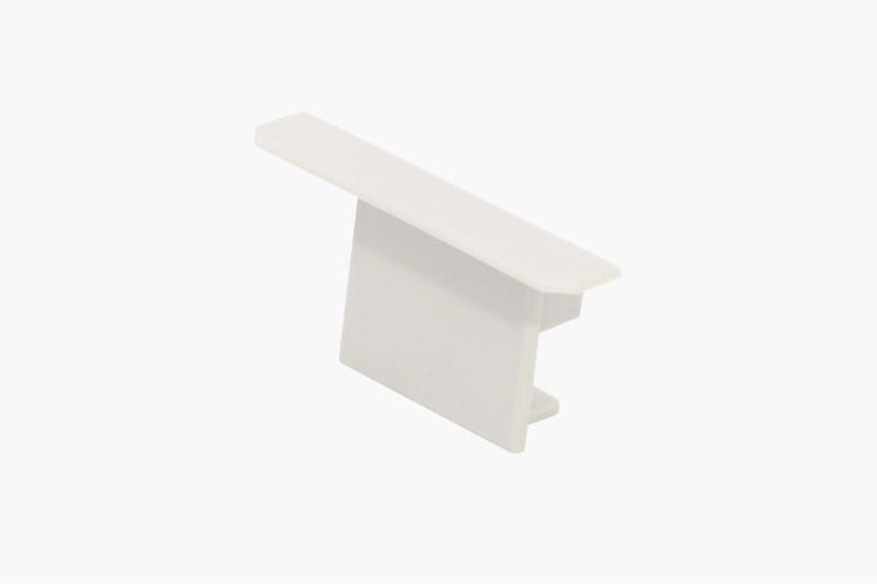 SMARTLED - PVC Endkappe für LED Profil LARKO ohne Kabelauslass