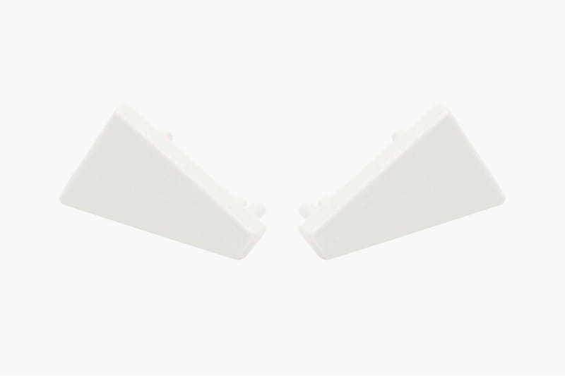 SMARTLED - Endkappe L+R WS für Profil ESQUINA XL ohne Kabelauslass