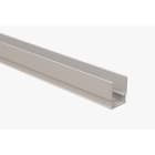 SMARTLED - ALUMINIUM LED Montageprofil BETON 2m