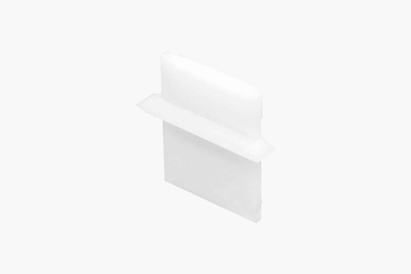 SMARTLED - Endkappe Z17 für LED Profil R27 ohne Kabelauslass
