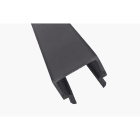 SMARTLED - LED Profil U-Cover XL Opal 2m schwarz
