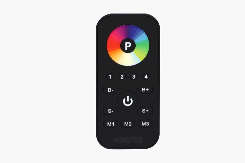 SMARTLED - 4 Kanal RGB Funk Fernbedienung SR-2810W