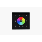 SMARTLED - 4 Zonen Funk Wandcontroller RGBW schwarz SR-2820(black)