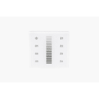 SMARTLED - 4 Zonen DALI Wandcontroller Monochrom WS SL-2300DIM