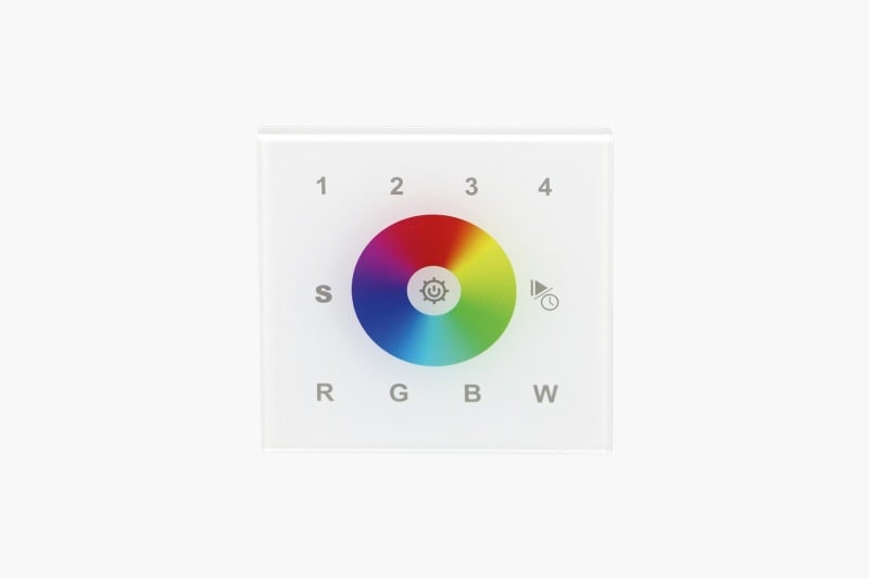 SMARTLED - 4 Zonen DALI Wandcontroller RGBW WS SR-2300TR-DT6