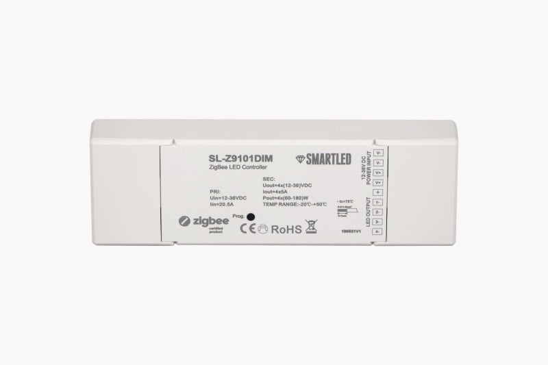 SMARTLED - LED Zigbee Dimmer Monochrom 4x5A SL-Z9101DIM