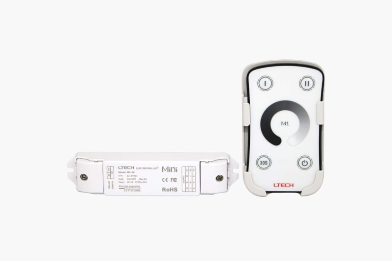 SMARTLED - LED Mini Funk Dimmer Set Monochrom 3 x 3A M1-M3