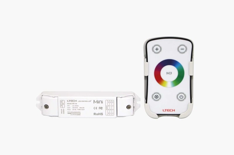 SMARTLED - LED Mini Funk Dimmer Set RGB 3 x 3A M3-M3