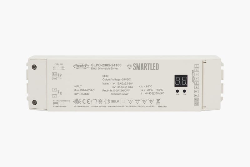 SMARTLED - LED 2in1 DALI Dimmer / Treiber 24V 100W SLPL-2305-24100
