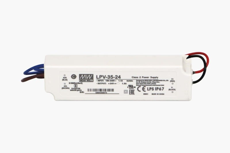 SMARTLED - MEANWELL Schaltnetzteil IP67 24VDC - 36W