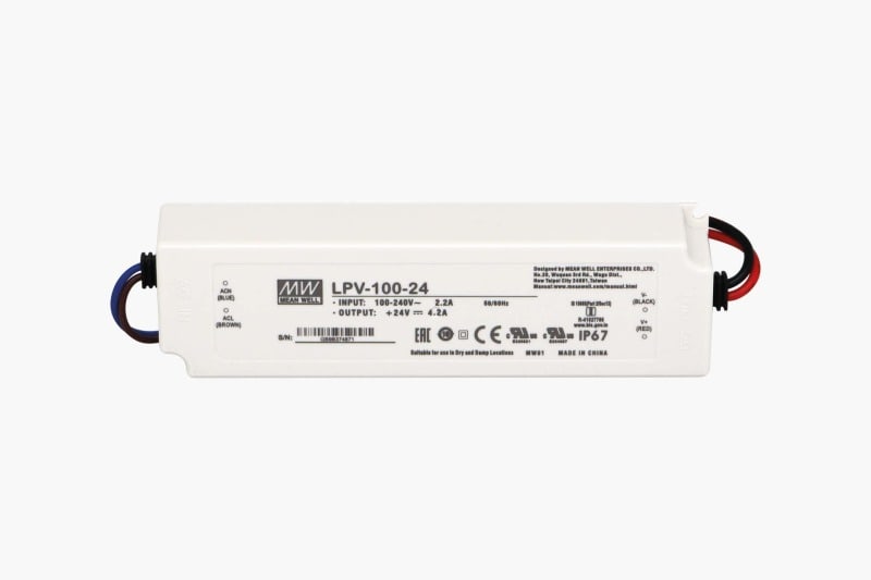 SMARTLED - MEANWELL Schaltnetzteil IP67 24VDC - 100W