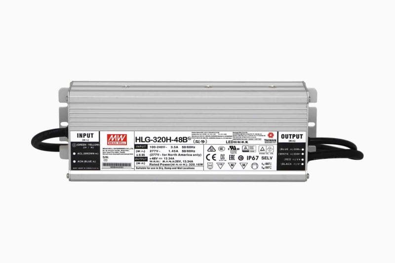 SMARTLED - MEANWELL Schaltnetzteil IP67 48VDC - 320W Dim.